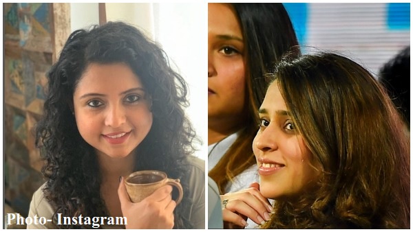 दो चर्चित पत्नियों के हावभाव देखे गए