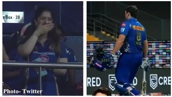 IPL 2022: Sara Tendulkar was in shock after MI batter Tim David run out, here is her reaction IPL 2022: Sara Tendulkar was in shock after MI batter Tim David run out, here is her reaction