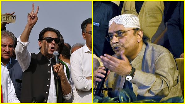 मलिका रियाज और जरदारी के बीच बातचीत मलिका रियाज और जरदारी के बीच बातचीत