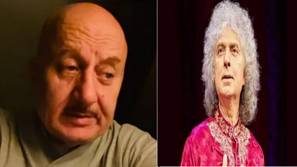 अनुपम खेर ने पंडित शिवकुमार शर्मा के लिए वीडियो शेयर किया अनुपम खेर ने पंडित शिवकुमार शर्मा के लिए वीडियो शेयर किया