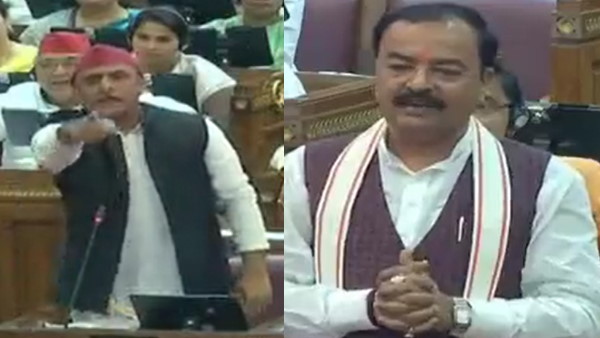 केशव मौर्य ने लिया सैफई का नाम तो भड़के अखिलेश