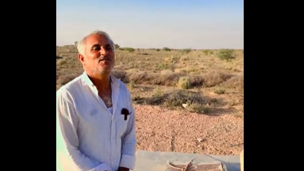 पोखरण में बन गया था तालाब जैसा गड्ढा