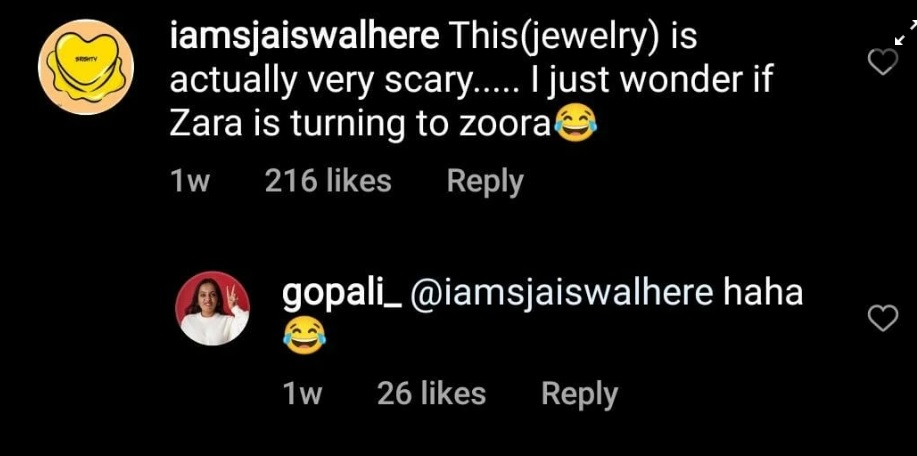 Zara ने बनाए 2 हजार के छिपकली वाले चोकर, Video वायरल 