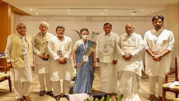 कांग्रेस के चिंतन शिविर में 400 से अधिक नेता हुए शामिल