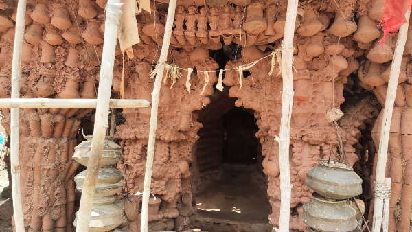 14 साल से जारी है कलश मंदिर का निर्माण 