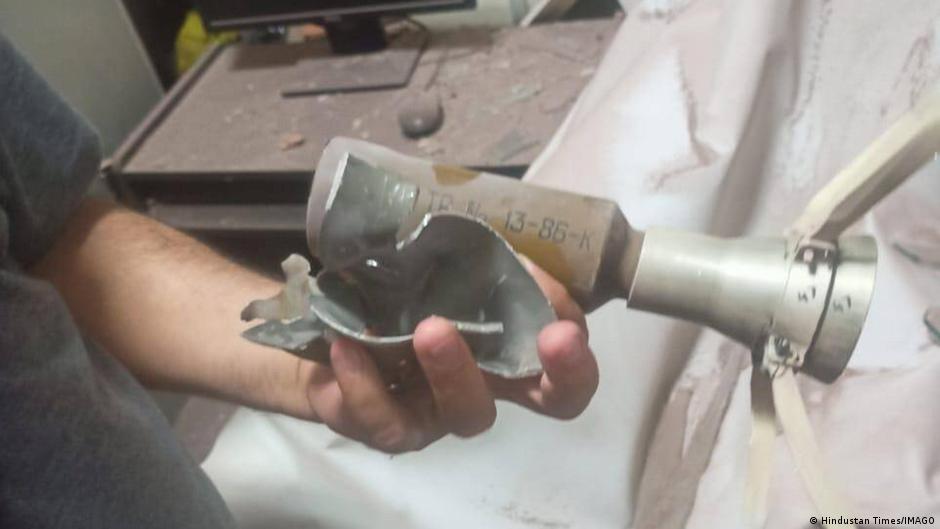 मोहाली हमले में प्रयोग रॉकटे के टुकड़े