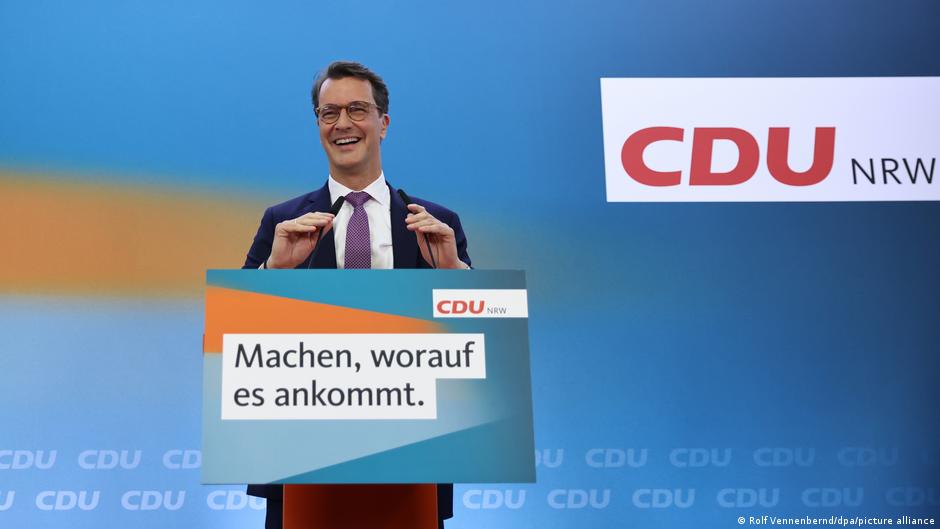 नॉर्थराइन वेस्टफालिया के मुख्यमंत्री और सीडीयू नेता हेंड्रिक वुस्ट नॉर्थराइन वेस्टफालिया के मुख्यमंत्री और सीडीयू नेता हेंड्रिक वुस्ट
