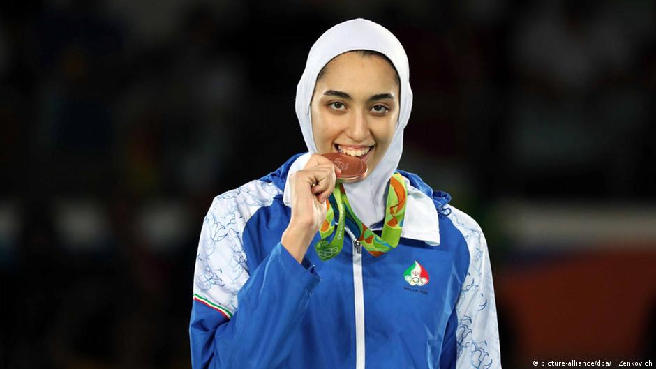 किमिया अलीजादेह ने रियो ओलंपिक में कांस्य पदक जीता था उसके बाद वो भाग कर जर्मनी आ गईं
