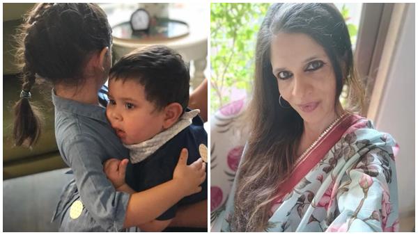 जेह और इनाया की क्यूट फोटो