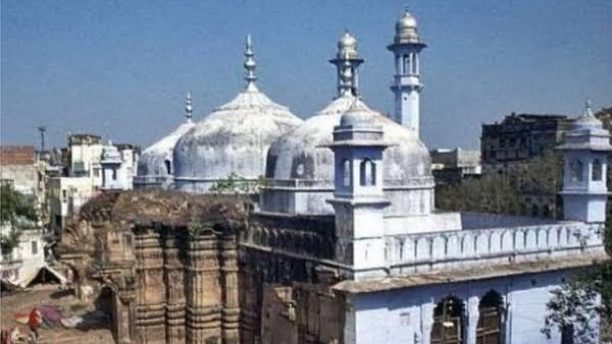 वायरल फोटो ज्ञानवापी की है?