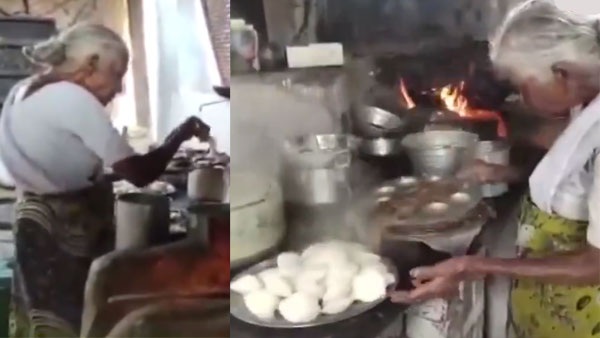 झोपड़ी में इडली की दुकान चलाती हैं कमलाथल