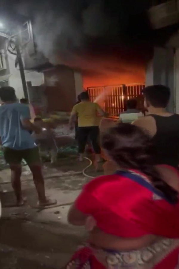Indore: fire broke out 