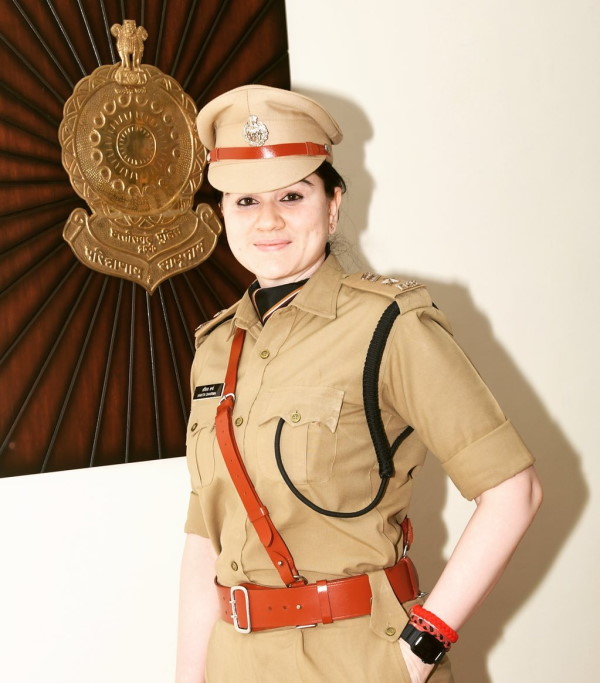 2018 बैच की छत्तीसगढ़ कैडर की आईपीएस अंकिता शर्मा 