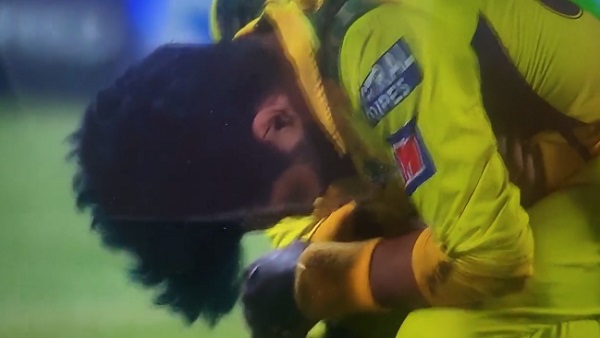 जडेजा को शरीर के उपर हिस्से में लगी थी चोट