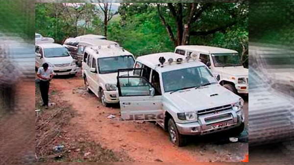 सुकमा से जगदलपुर जा रही थी कांग्रेस की परिवर्तन यात्रा सुकमा से जगदलपुर जा रही थी कांग्रेस की परिवर्तन यात्रा