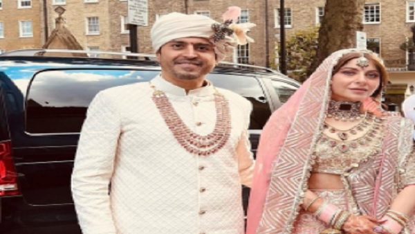 गजब का था शादी का लुक