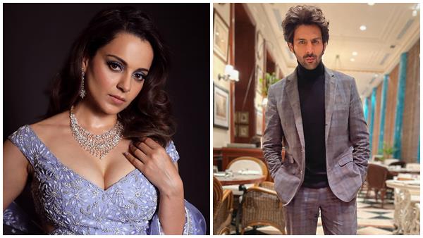 कंगना ने की कार्तिक की तारीफ 