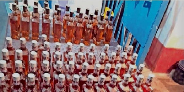 More than 1 thousand bottles of foreign liquor seized in bihar