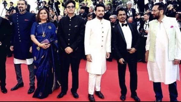 अनुराग ठाकुर ने की रेड कार्पेट पर वॉक