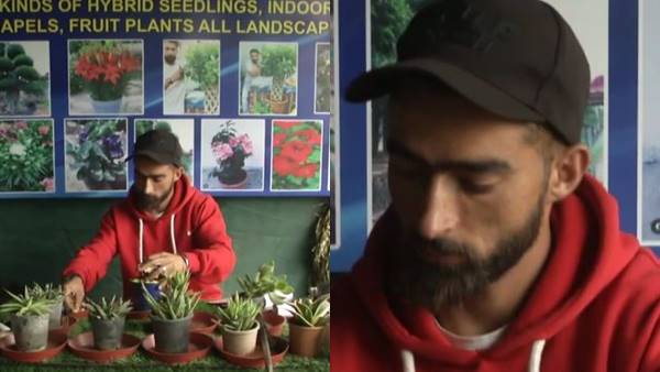 नर्सरी में फूलों की कई वेराइटी मौजूद