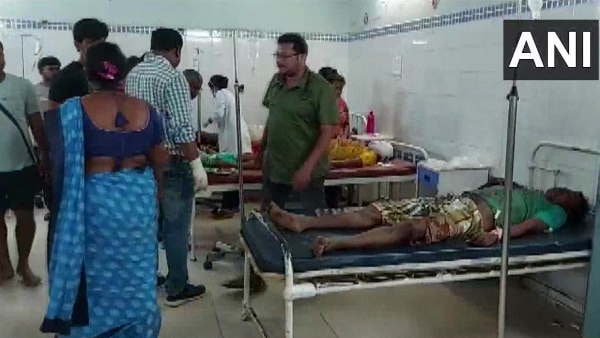 अस्पताल में भर्ती घायल अस्पताल में भर्ती घायल