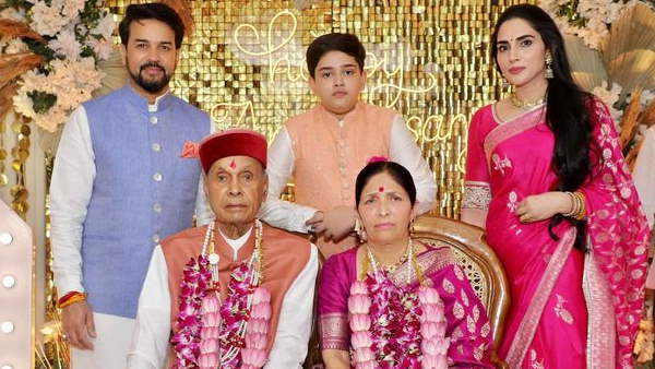 PK Dhumal message to BJP high command by marriage anniversary celebration