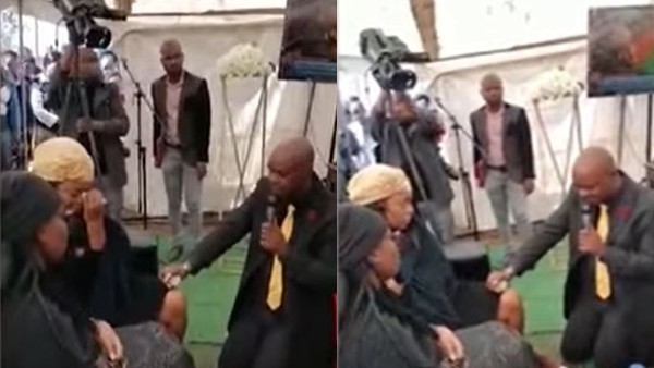 पिता की मय्यत में बेटी को किया प्रपोज