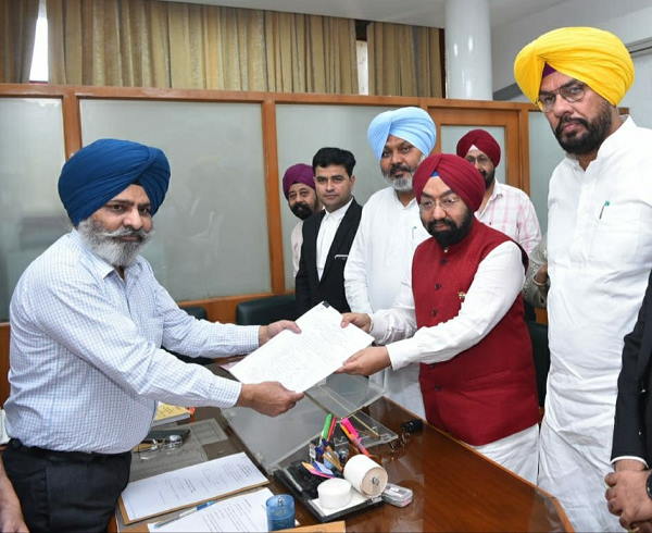Punjab: Aam Aadmi Party candidates nominations for the Rajya Sabha elections