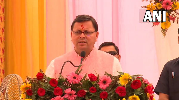 विधानसभा चुनाव में धामी कांग्रेस नेता से 6 हजार वोटों से हारे थे