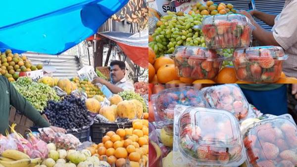 मार्केट में धीरज स्ट्रॉबेरी की डिमांड