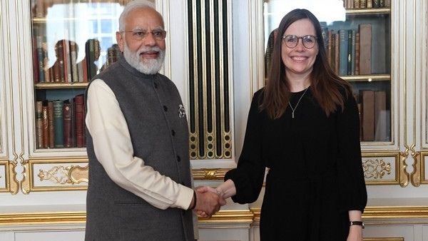 आइसलैंड की प्रधानमंत्री से मुलाकात आइसलैंड की प्रधानमंत्री से मुलाकात