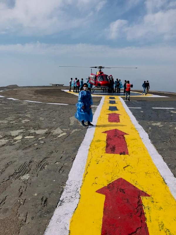 Vaishno devi yatra Jammu; Helicopter services 