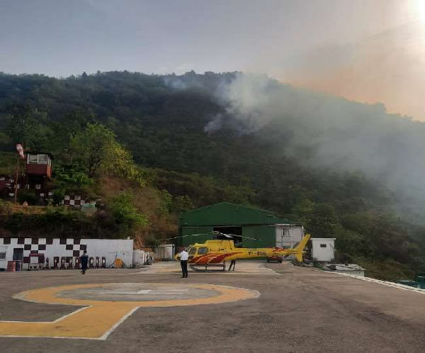 Vaishno devi yatra Jammu; Helicopter services 