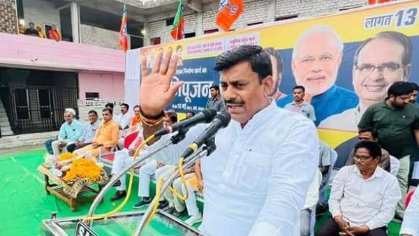  हुजूर विधायक रामेश्वर शर्मा ने की कार्रवाई की मांग