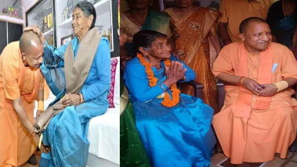 मां ने बुलाया तो चले आए योगी, परिवार से भी मिले