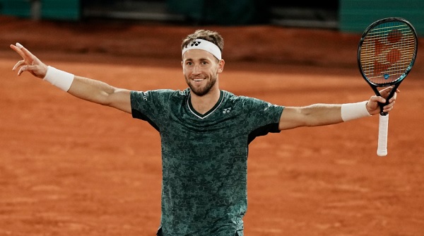 कैस्पर रूड ने खेल जीत लिया