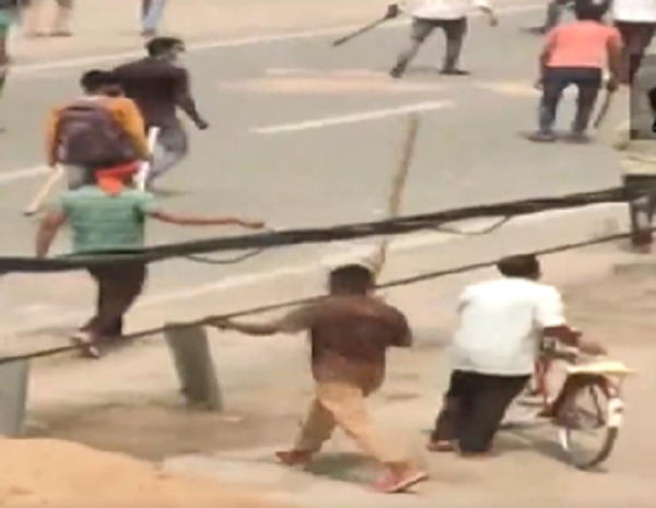 WATCH Video: protest against Agnipath Scheme, agitators attacked The residence of Deputy CM 