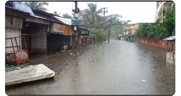 WATCH Video: Severe waterlogging Due to Rain in Guwahati Assam