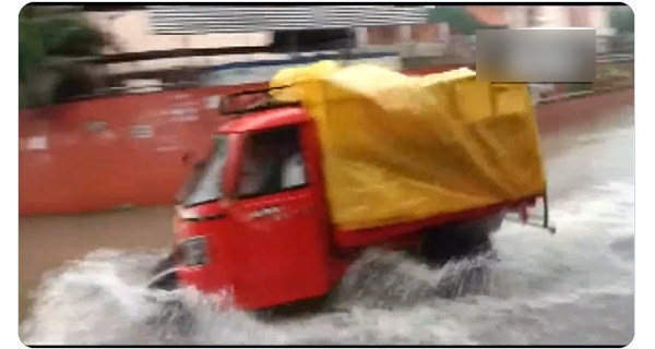 WATCH Video: Severe waterlogging Due to Rain in Guwahati Assam