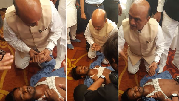बेहोश होकर गिर या था फोटोग्राफर बेहोश होकर गिर या था फोटोग्राफर