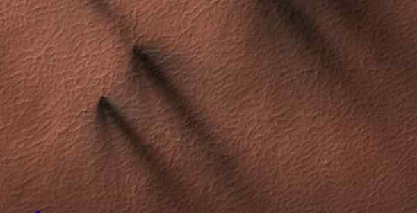 क्लोराइड जमा होने का संकेत 