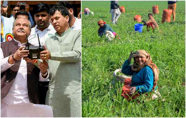 ड्रोन किसानों की 'तीसरी आंख' ! 