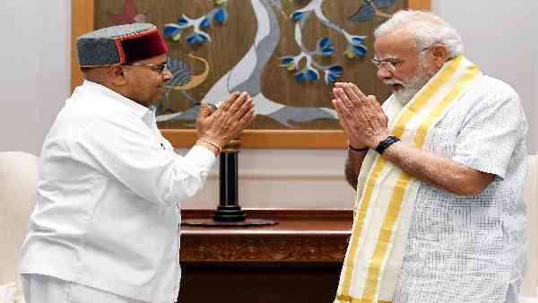 पिछले हफ्ते पीएम मोदी से मिले थे थावरचंद गहलोत