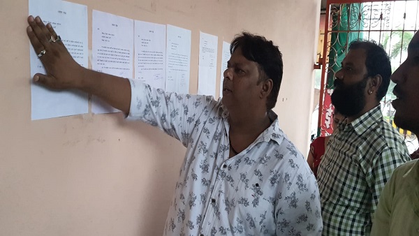 इस्‍तीफे दीवाल पर चस्‍पा कर भाजपा से विदा