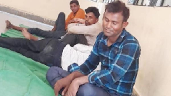 पुलिस ने रातभर लॉकअप में किया बंद