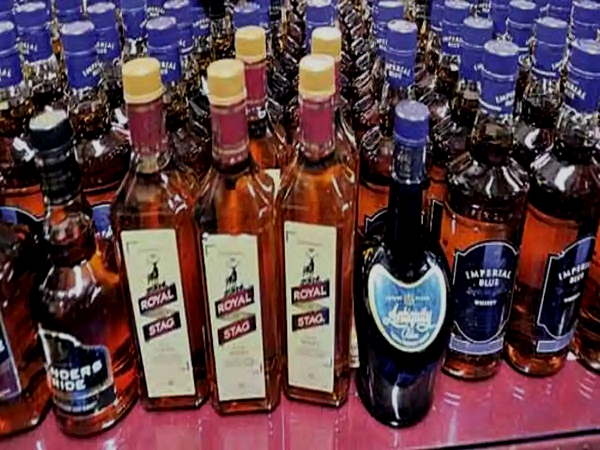 Bihar Police recovered liquor in truck container worth Rs 10 lakh 