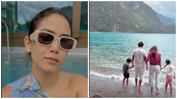 मीरा ने शेयर की फैमिली फोटो