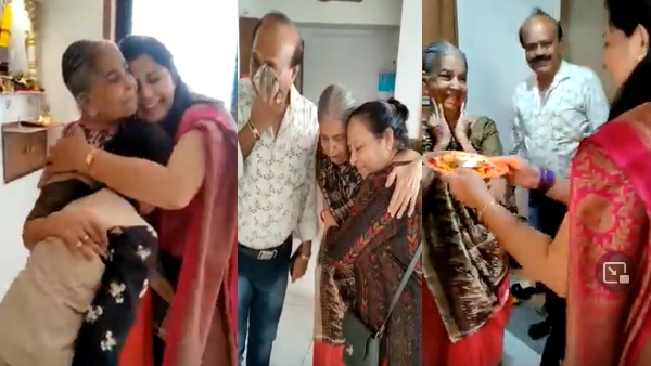 ऐसे स्‍वागत करने वाली बहू को सास लगा लिया गले 