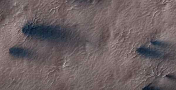 मंगल पर मिस्ट्री मार्क और गैस की भूमिका