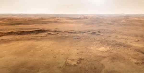 मंगल ग्रह पर वसंत ऋतु का आगमन